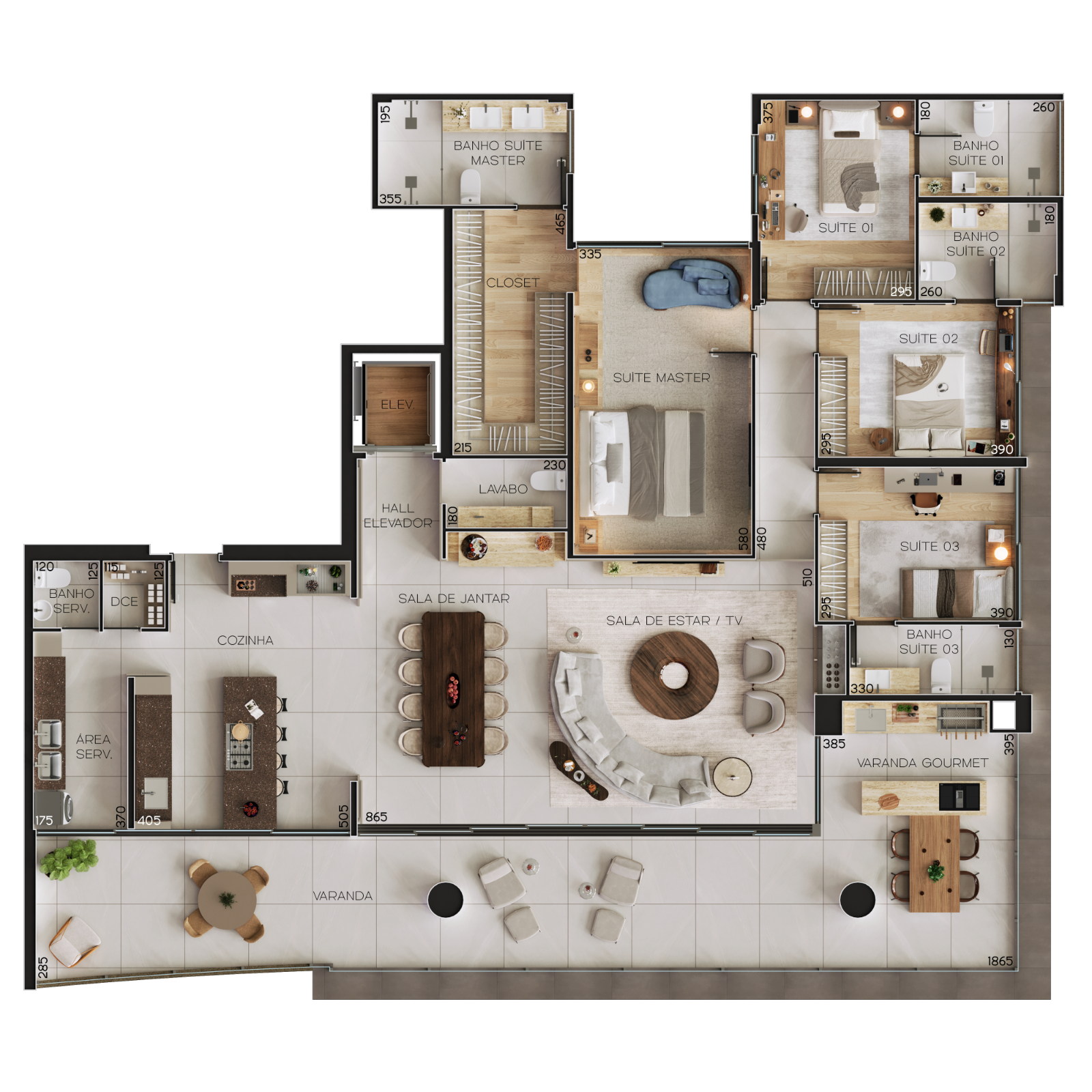 Planta humanizada Harbor Residence