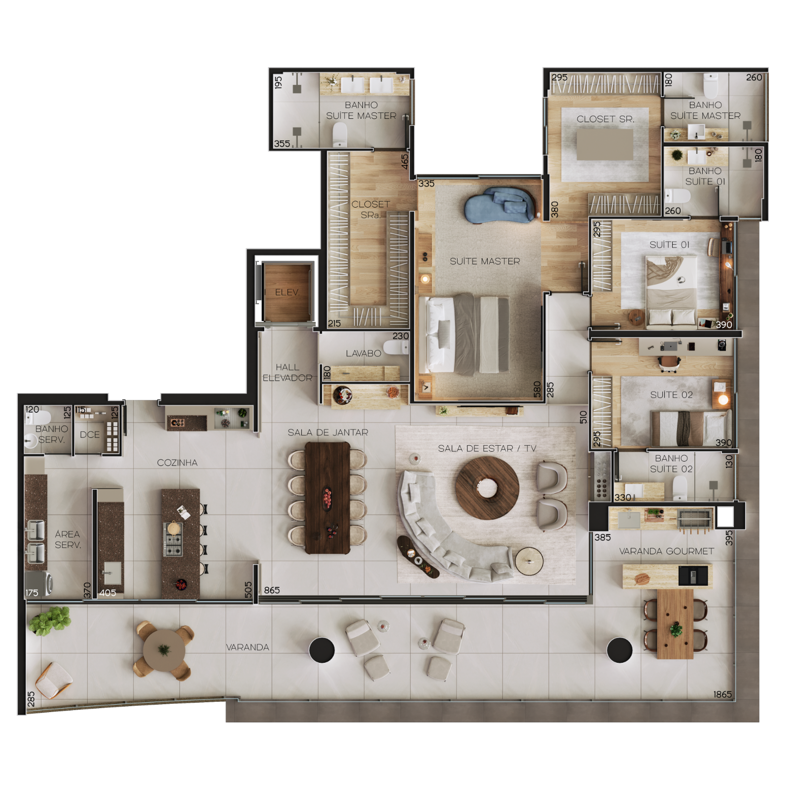 Planta humanizada Harbor Residence