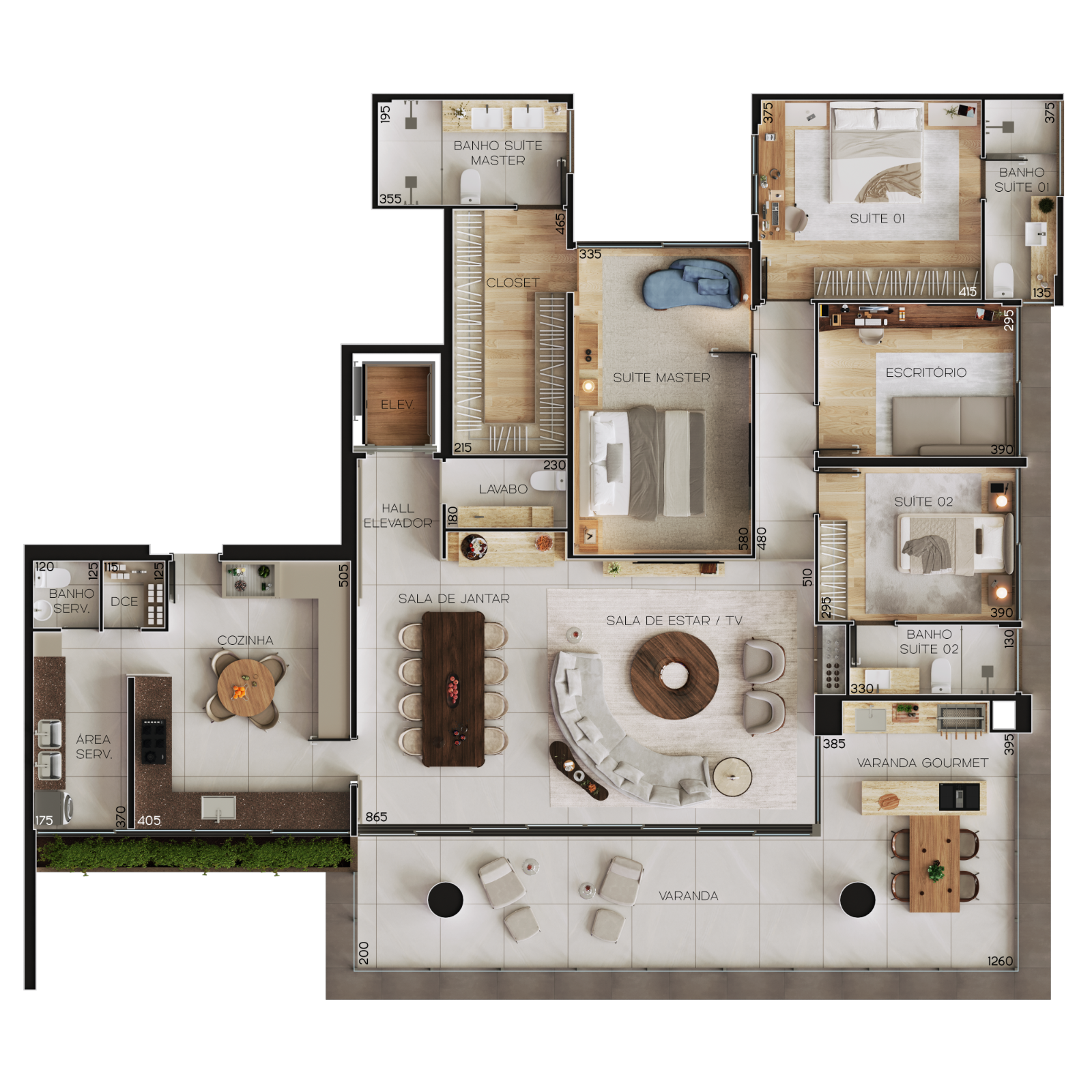 Planta humanizada Harbor Residence