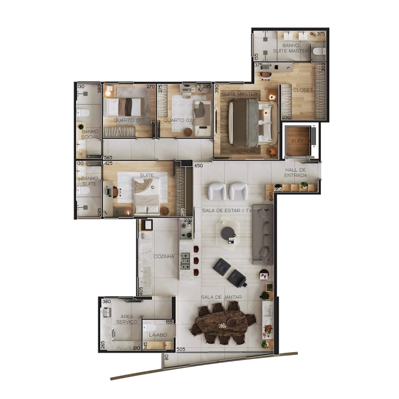 Planta humanizada Harbor Residence